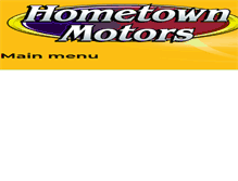 Tablet Screenshot of htmotors.com